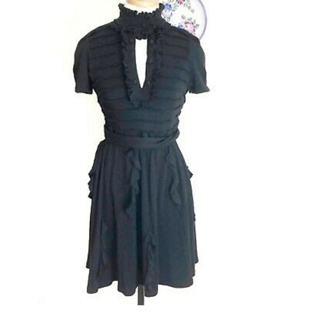 L.A.M.B LAMB High Keyhole Neck Dress Gwen